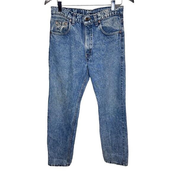 VTG Levi’s Light Acid Wash 505 Jeans USA Made 29x30 - Picture 1 of 7